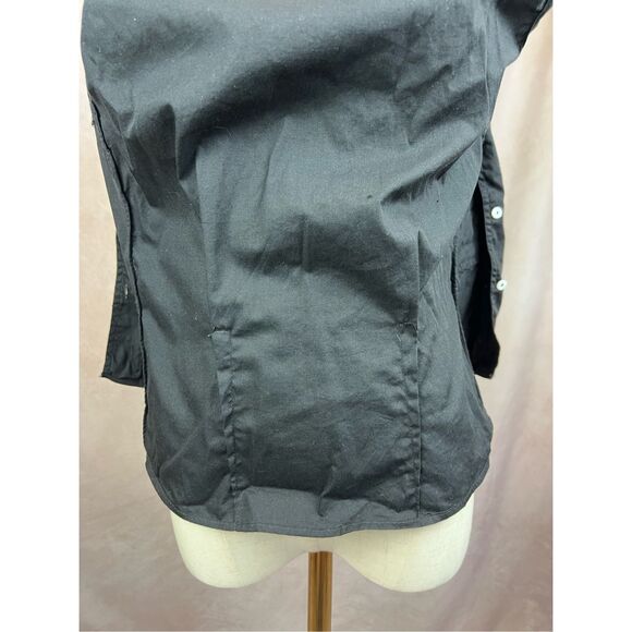 Vintage 1950s Blouse Button Front Mod - Picture 6 of 7